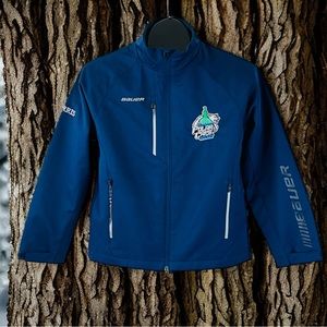 Bauer Youth West Madison Polar Caps Hockey Team Jacket Youth size medium